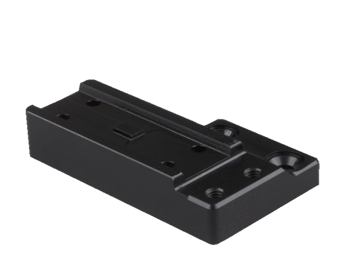 Левосторонний адаптер  для установки коллиматорных прицелов Aimpoint Micro на кронштейны Spuhr (A-0025B)