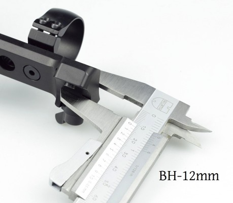 Быстросъемный кронштейн Blaser R93 на кольца 36мм (50194-36193) с запирающим устройством MAK-Klapphebel