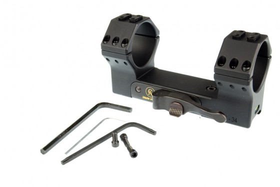 Быстросъемный кронштейн Contessa Tactical, кольца 34 мм, BH = 15 мм, на Weaver 20 MOA (SBT03/20)